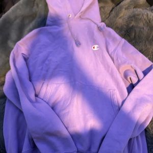 💜Purple champion hoodie